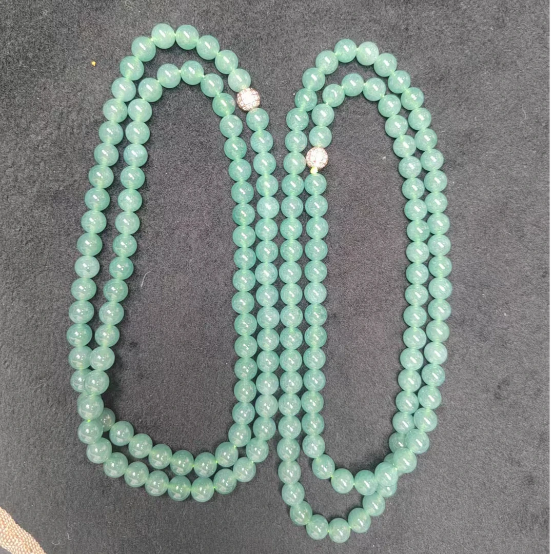 【玉经纶】72300/Q32-天然A货翡翠项链-多样性发其一