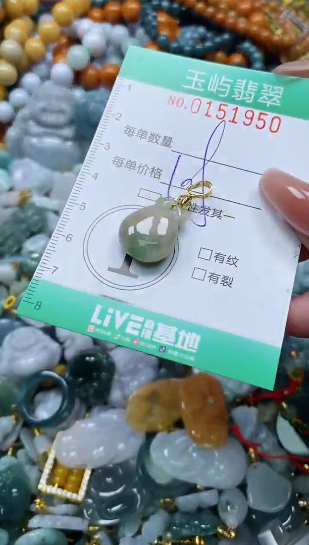 翡翠未镶嵌颈饰闪购0151950