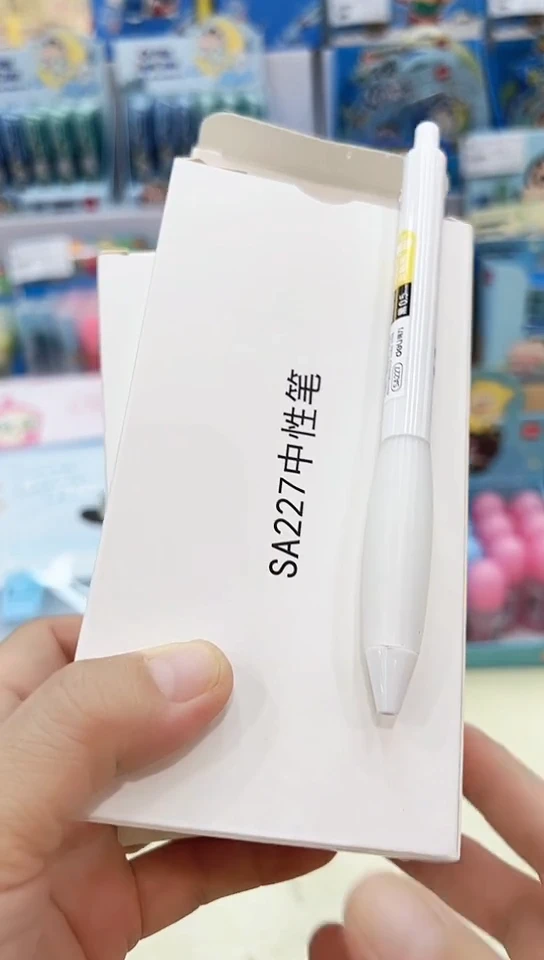 得力SA227按动中性刷题笔0.5(黑色)速干ST笔尖(22支)