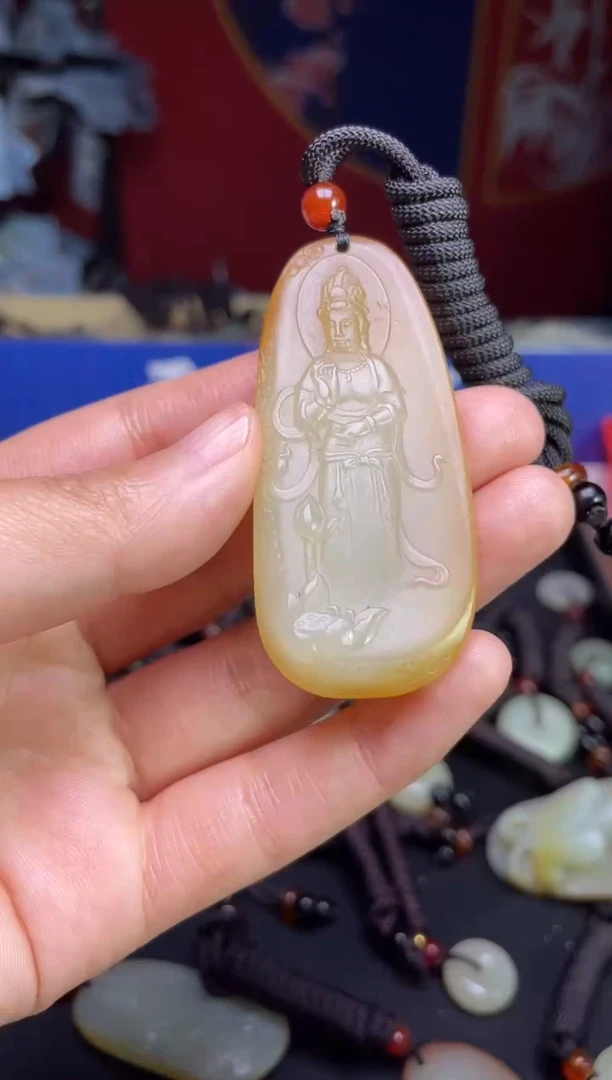 颈饰未镶嵌和田玉123