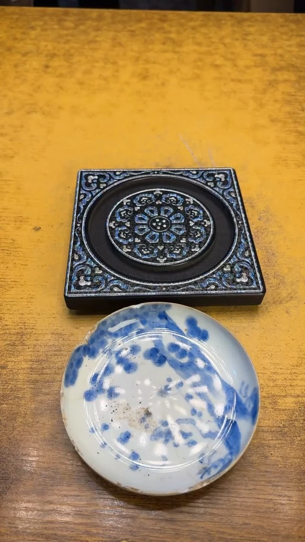 瓷器瓷器瑕疵破破32壶承碗