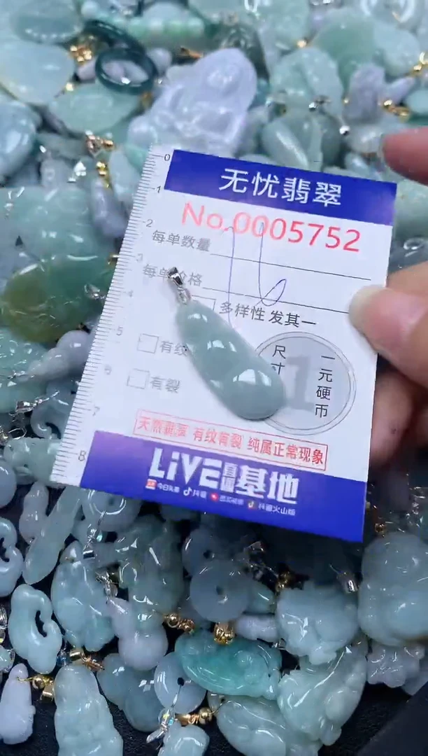 颈饰未镶嵌翡翠5752