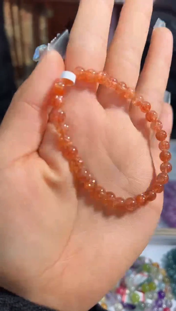 【闪购商品】长石手链未镶嵌30多样性发其一金太阳5+