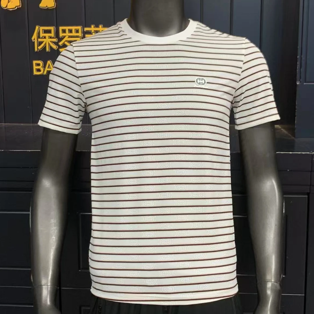 BAOLUOFEIMILI/保罗菲蜜丽761款圆领条纹T恤