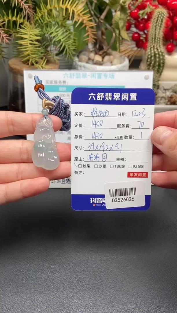 颈饰未镶嵌翡翠糖*比D2526026