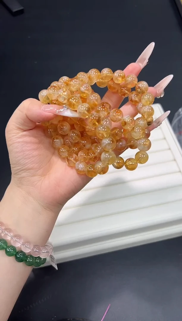 水晶手串未镶嵌4S多样性发其一【1条】默认微瑕