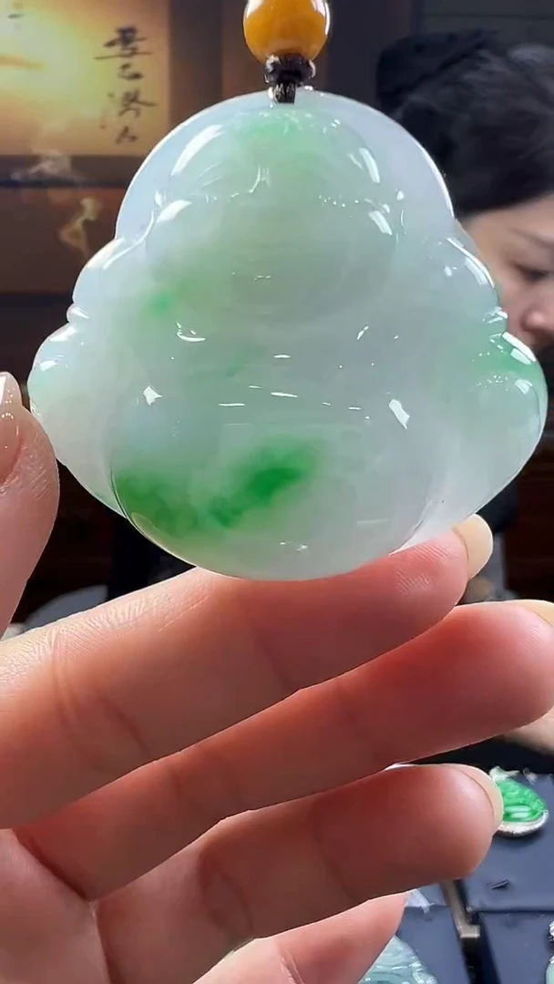 未镶嵌挂件翡翠佛公