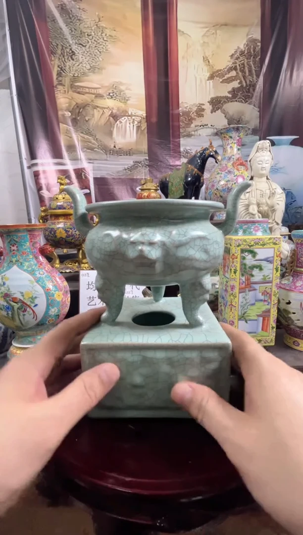 摆件现代艺陶瓷O