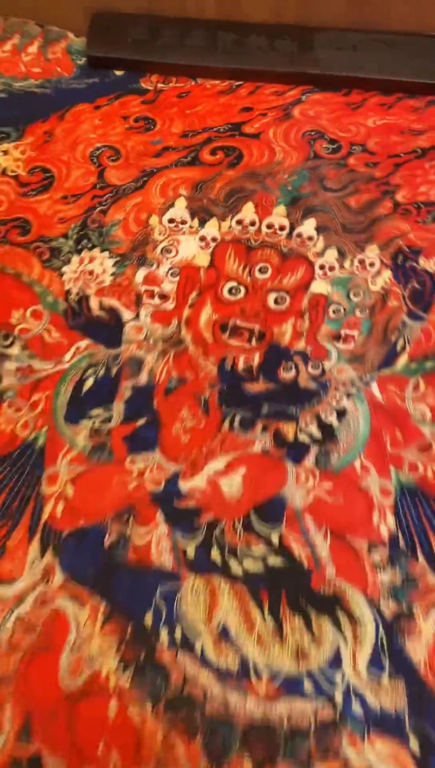 装裱画精美唐卡tk16312