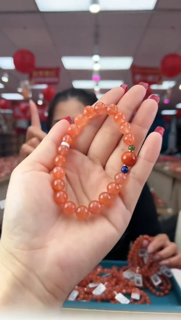 【闪购商品】南红玛瑙珠串未镶嵌多样发其一/9/710183629