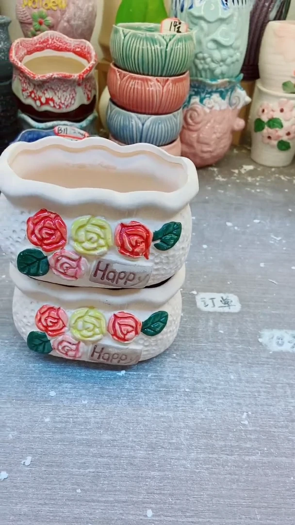 @@陶瓷多肉花盆48