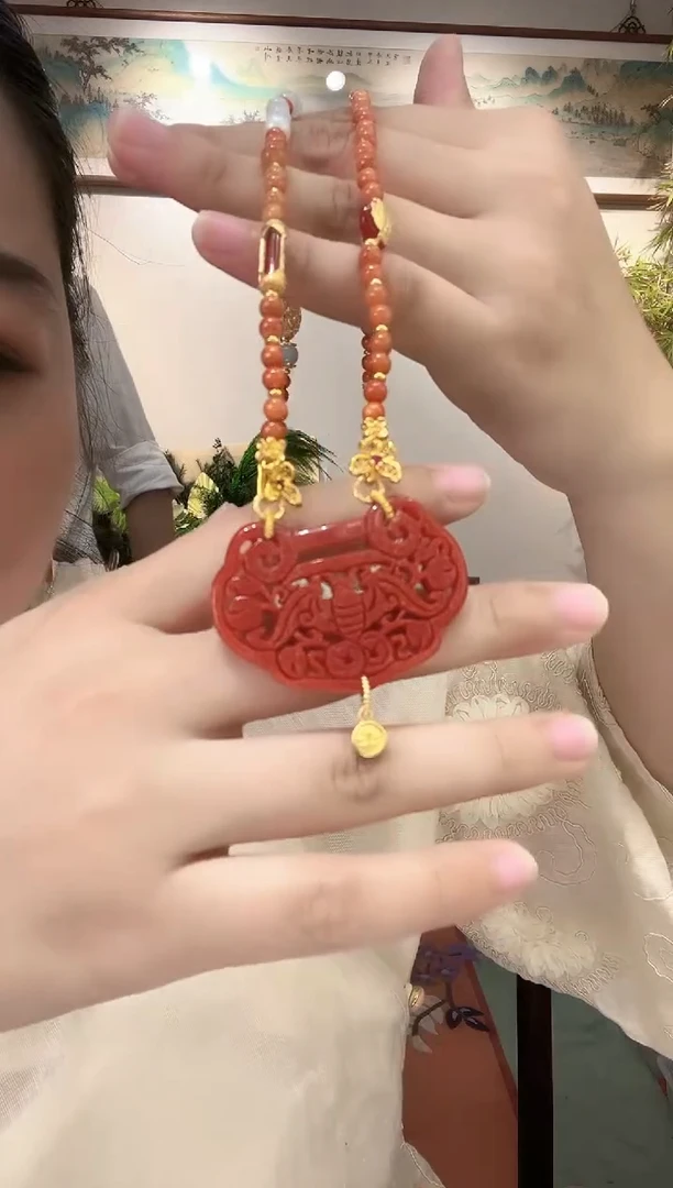 吊坠(赠链)合金翡翠国风