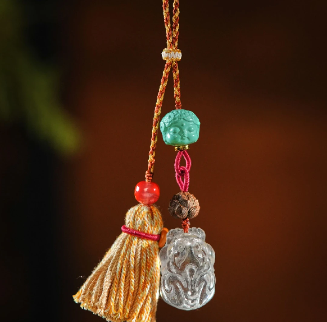 左边婷姐丨水晶貔貅挂件（L365）