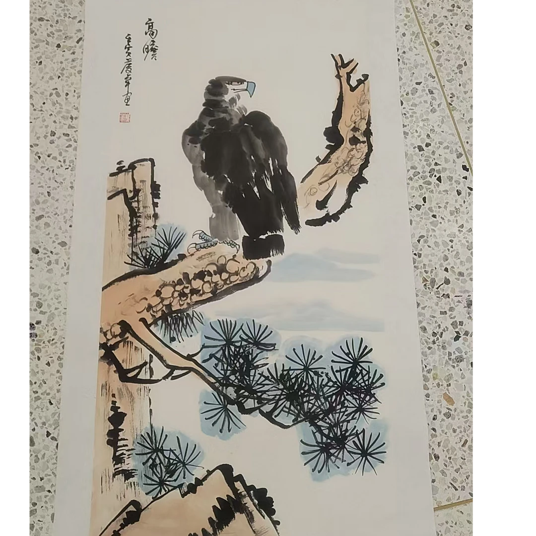 橱窗展示/大志文化WH/孙庆华老师/宣纸国画 /带证书