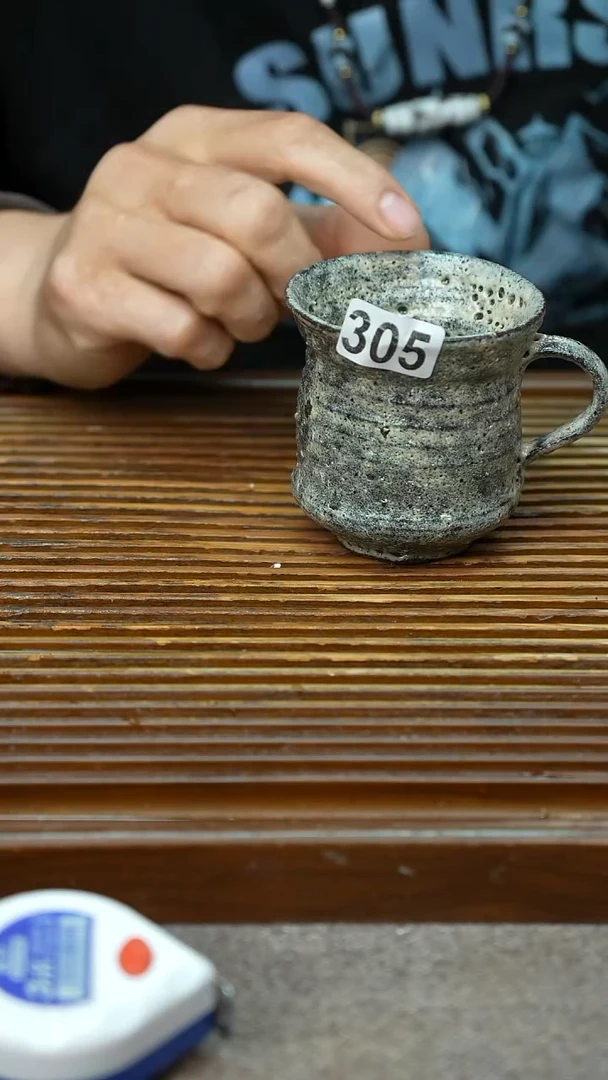 万古烧粗陶手工茶具