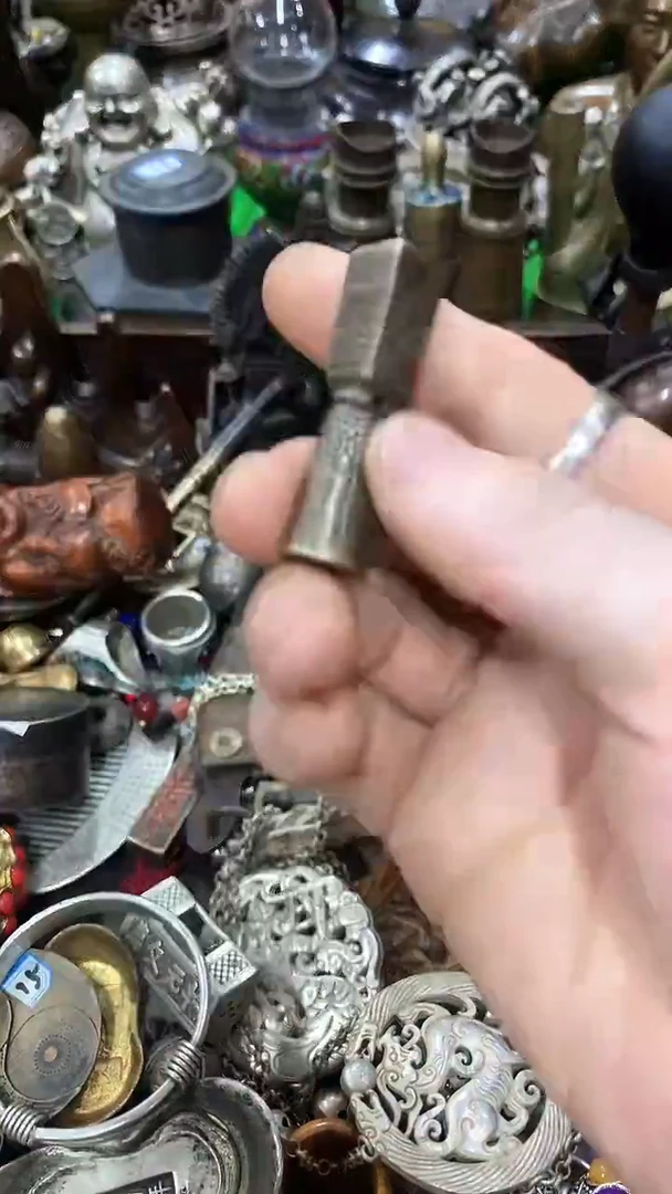 鸿兴工艺摆件把件方圆印章