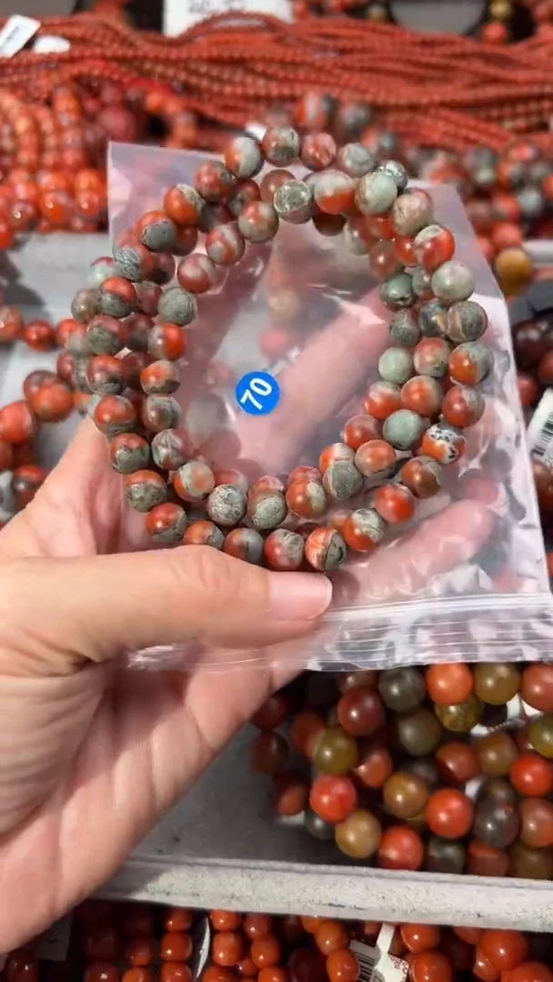 南红玛瑙手串未镶嵌8+
