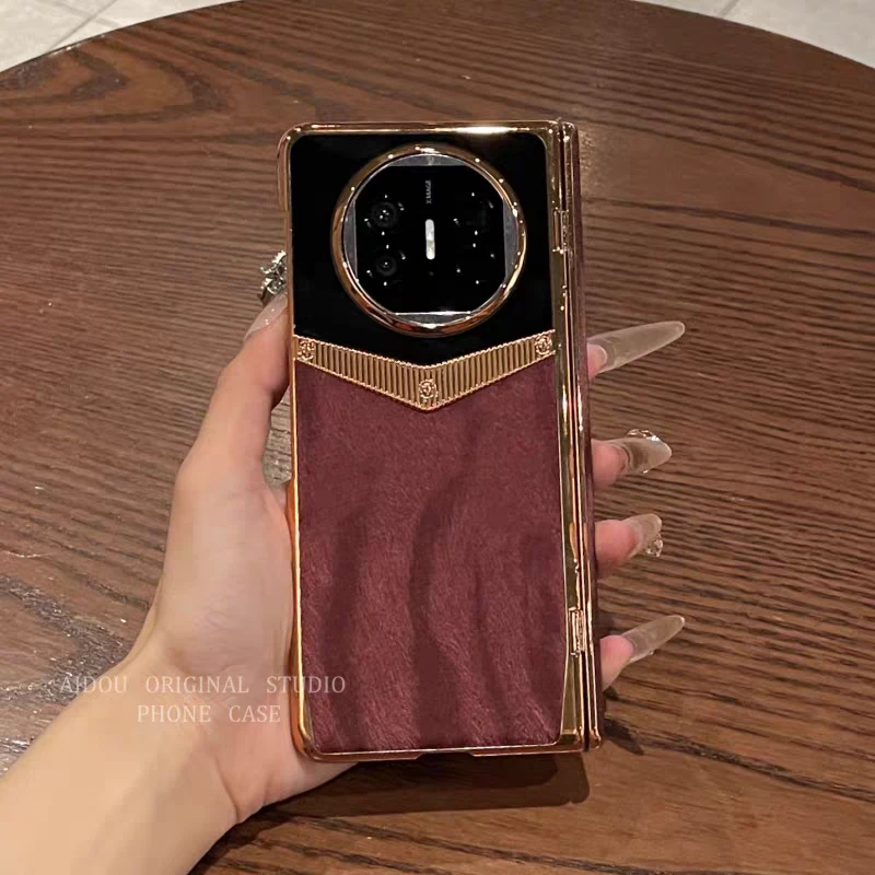 适用华为Matex6手机壳新款x5折叠屏轻奢时尚简约matex3典藏版折叠