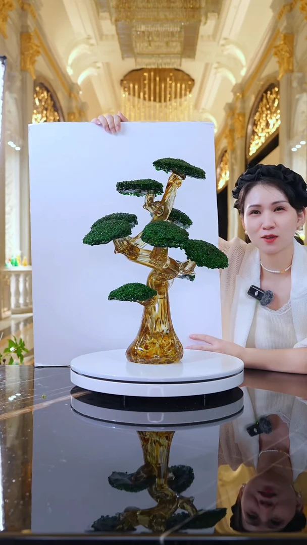 摆件迎客松摆件T121