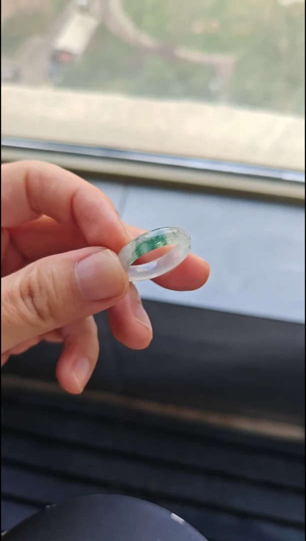 未镶嵌戒指翡翠1翡翠戒圈未镶嵌17号