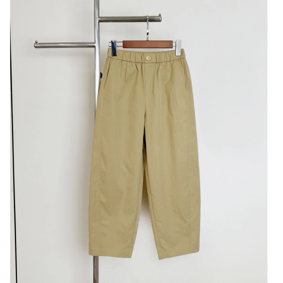 新款八九分哈伦休闲裤女夏季小个子显高显瘦中高腰宽松百搭裤