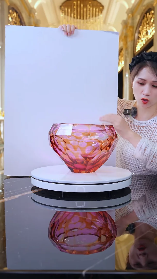 摆件YB00017琉璃艺术果碗
