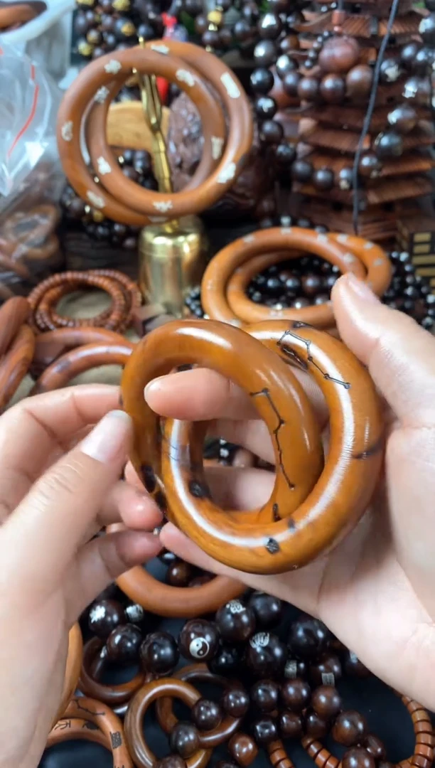 【闪购商品】木枣木雷焦50乾坤圈一物一拍Y