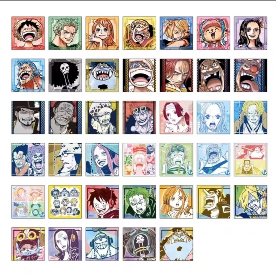 【绫绫】海贼王JF2025原画贴纸盲盒动漫周边【默认代拆】