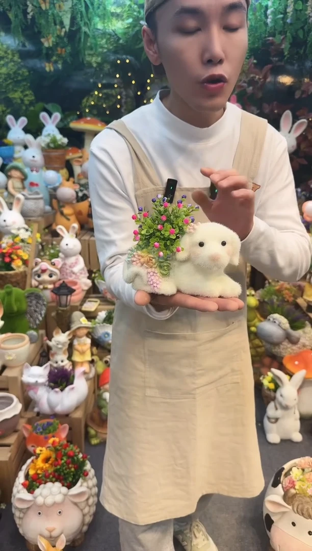 户外花园庭院花盆&00&