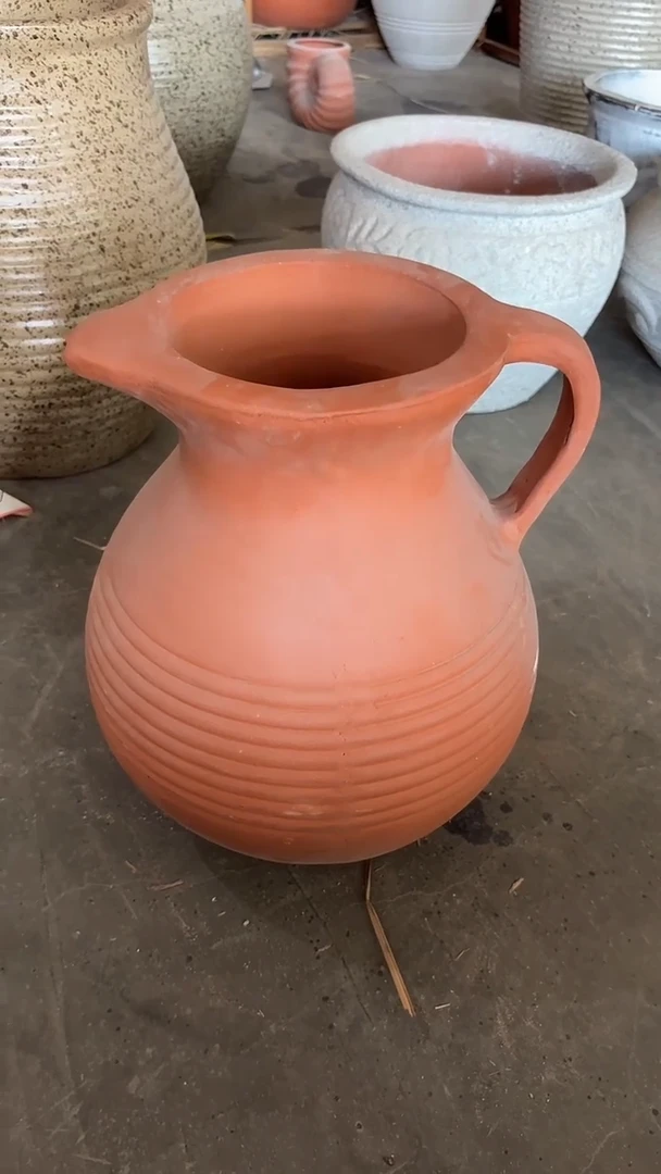 水壶花盆口16高35cm-微瑕小缺口