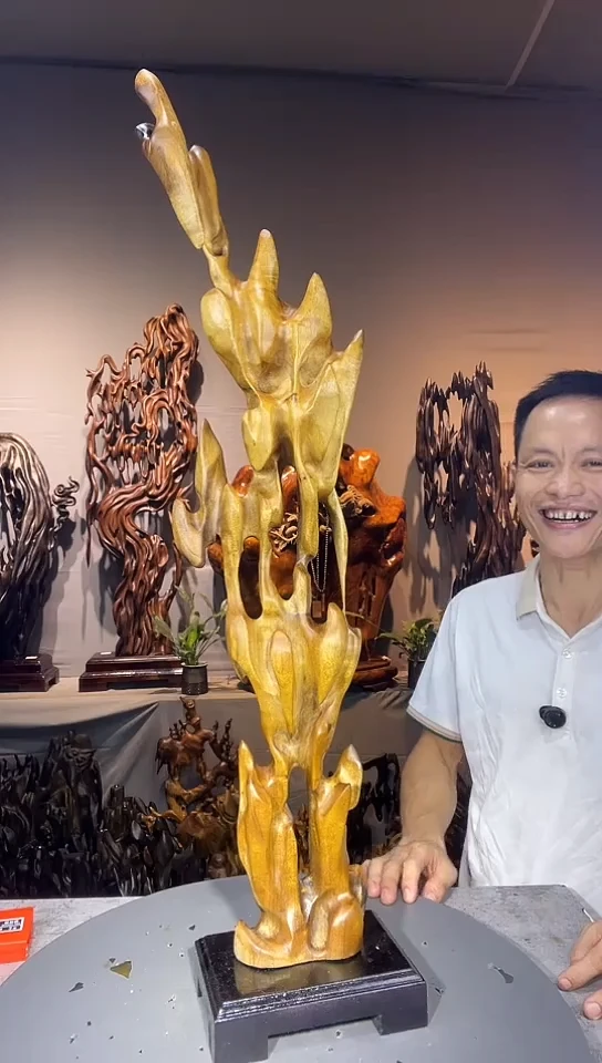 金丝楠金丝楠小叶桢楠随行摆件13