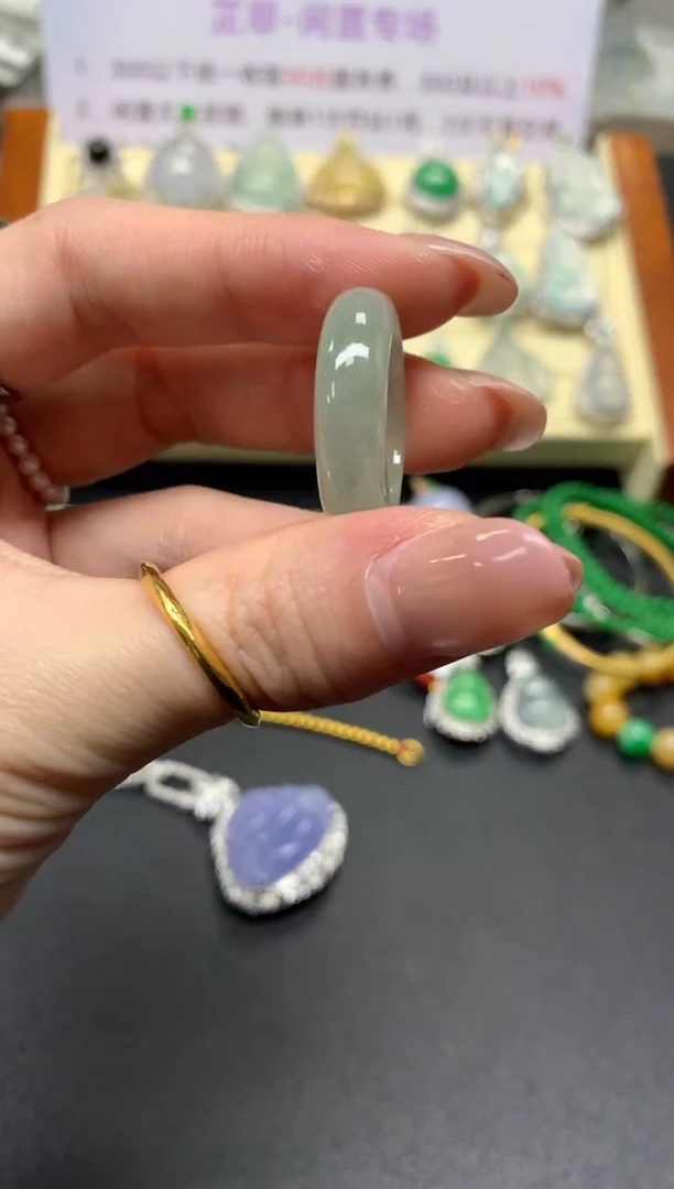 翡翠戒指未镶嵌戒指|800+80