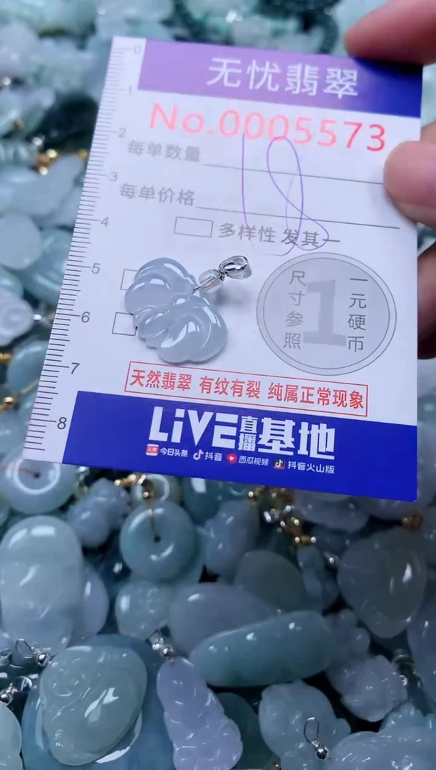 颈饰未镶嵌翡翠5573