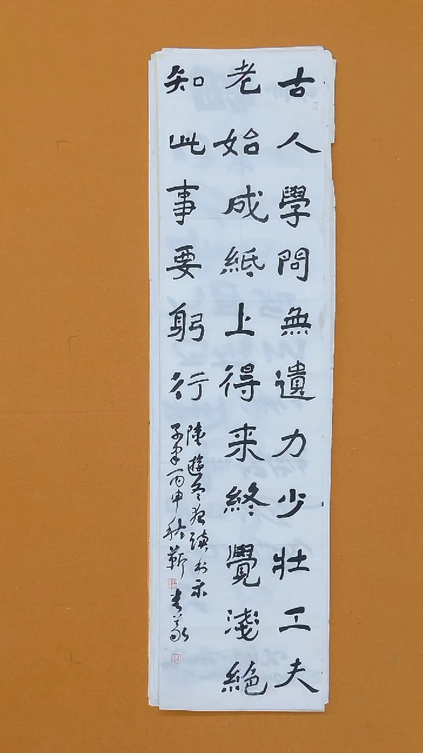 书法靳书义138*34 黑龙江
