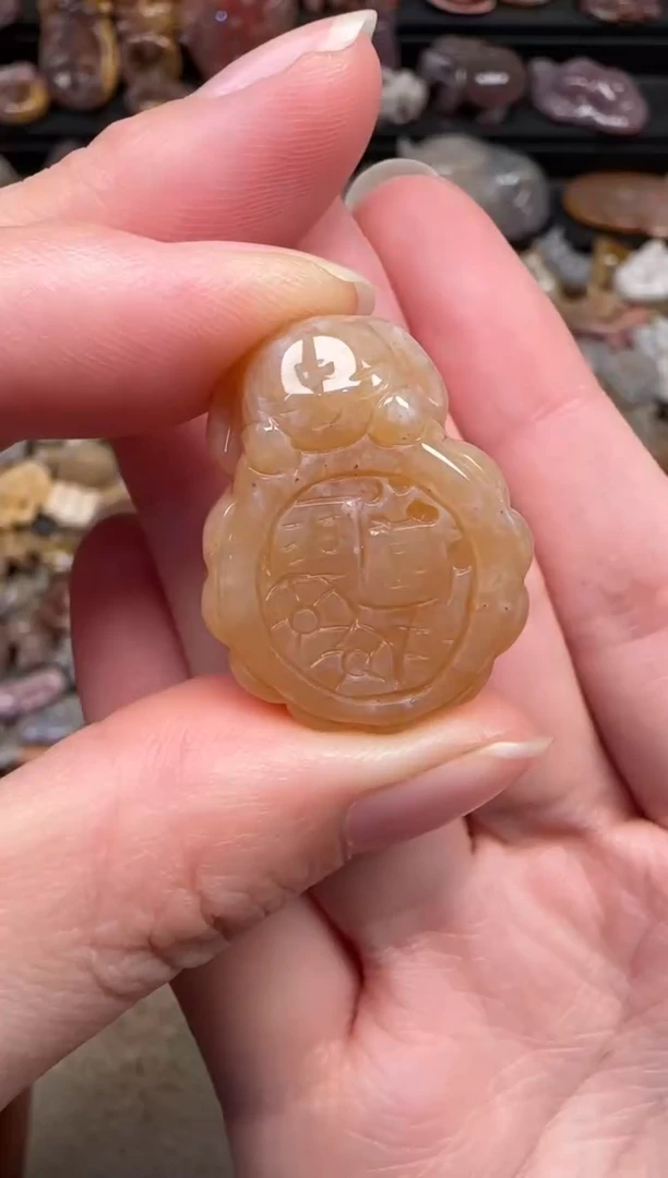 颈饰未镶嵌硅化珊瑚（珊瑚玉）193