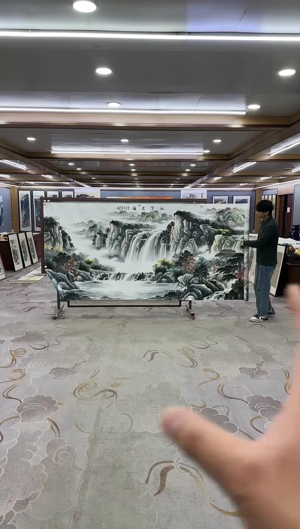 绘画Y-邵明义-大丈二-山水画