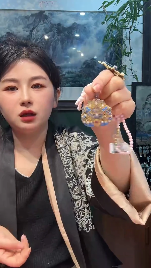 大理石铁合金非遗手工首饰