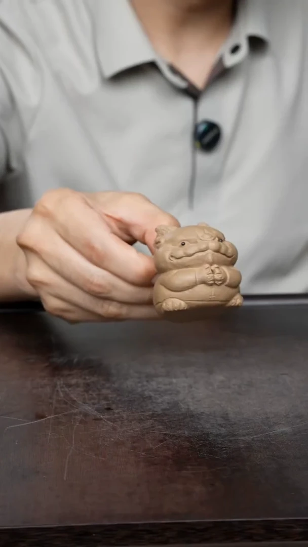 紫砂茶宠紫砂小龙人