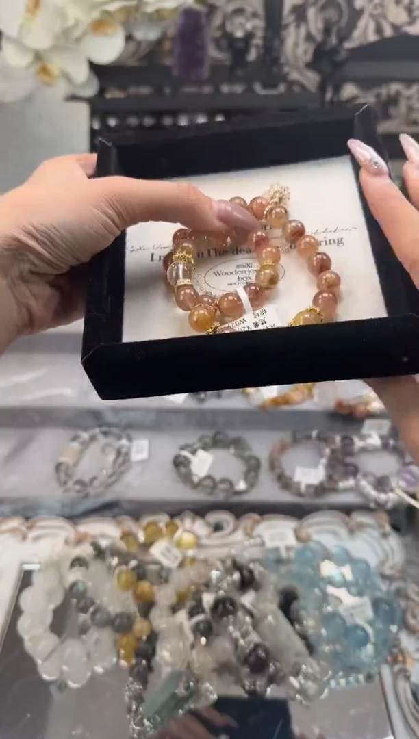 【闪购商品】水晶手链未镶嵌天然水晶 多样性发货