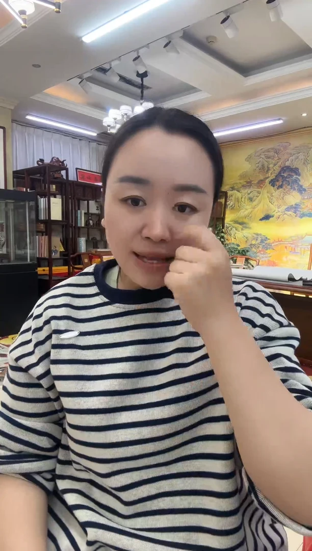 国画《长卷鸡》纯手绘带证书带礼盒