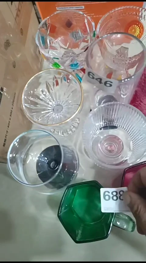 瓷默*688玻璃杯10个