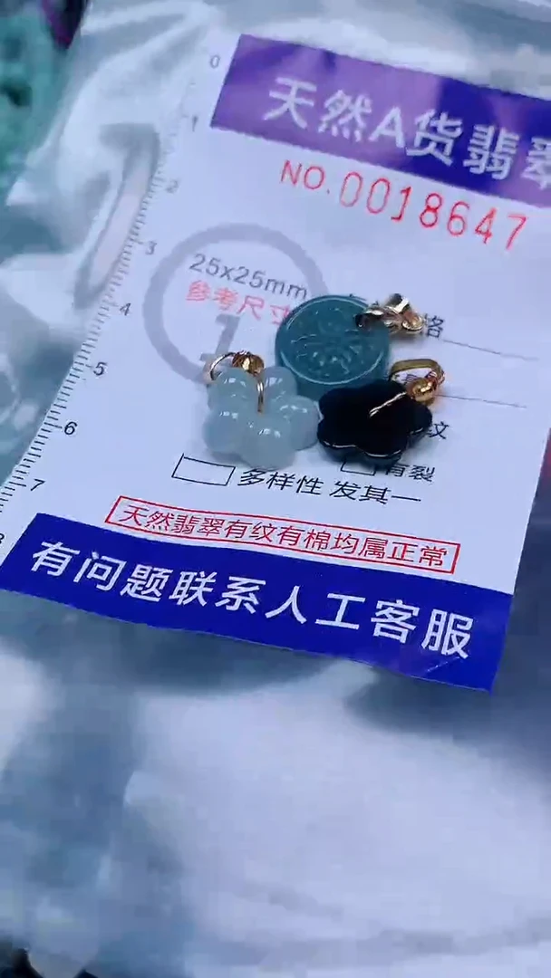 吊坠(不含链)未镶嵌翡翠1