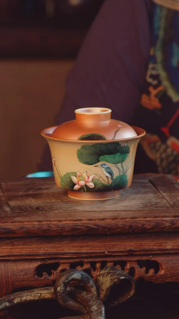茶**语老昌号手工手绘茶器