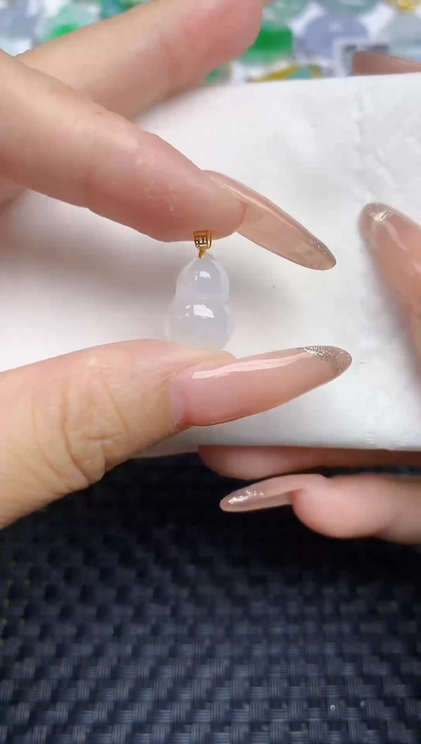 颈饰未镶嵌翡翠天然缅甸A货翡翠百元以上9元证书费自理