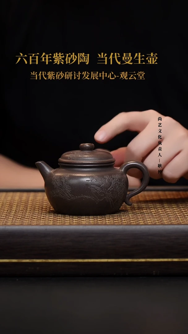 茶壶紫砂壶1  圈钮