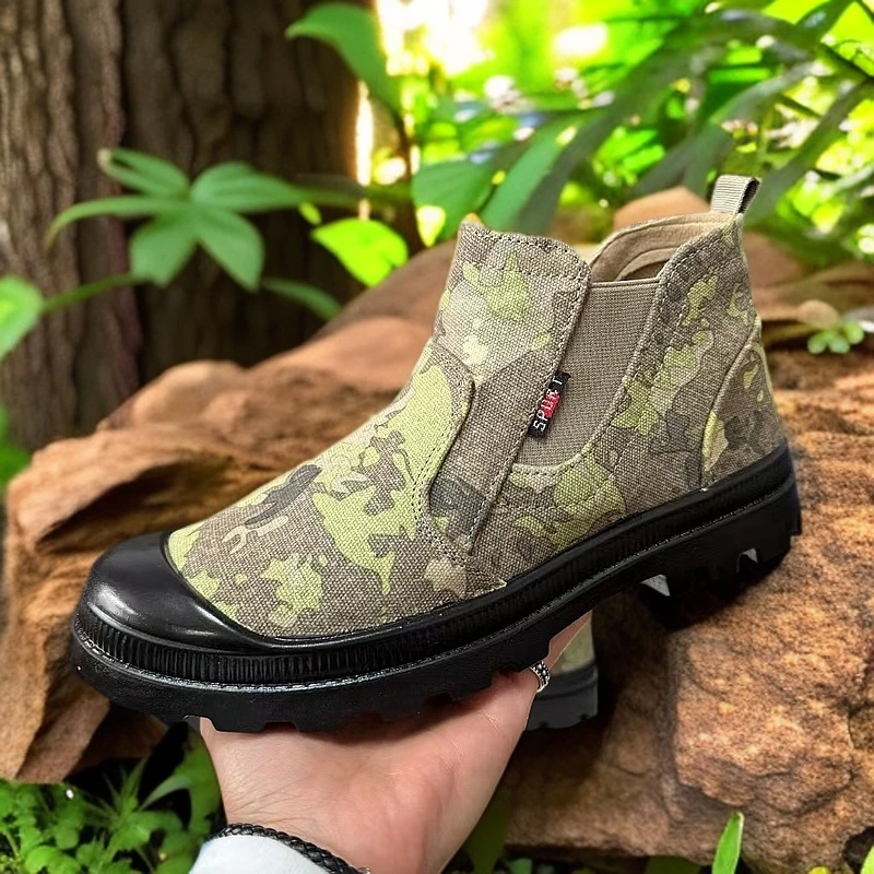 春秋户外超轻耐磨劳保鞋聚氨酯软底休息鞋一脚蹬懒人鞋