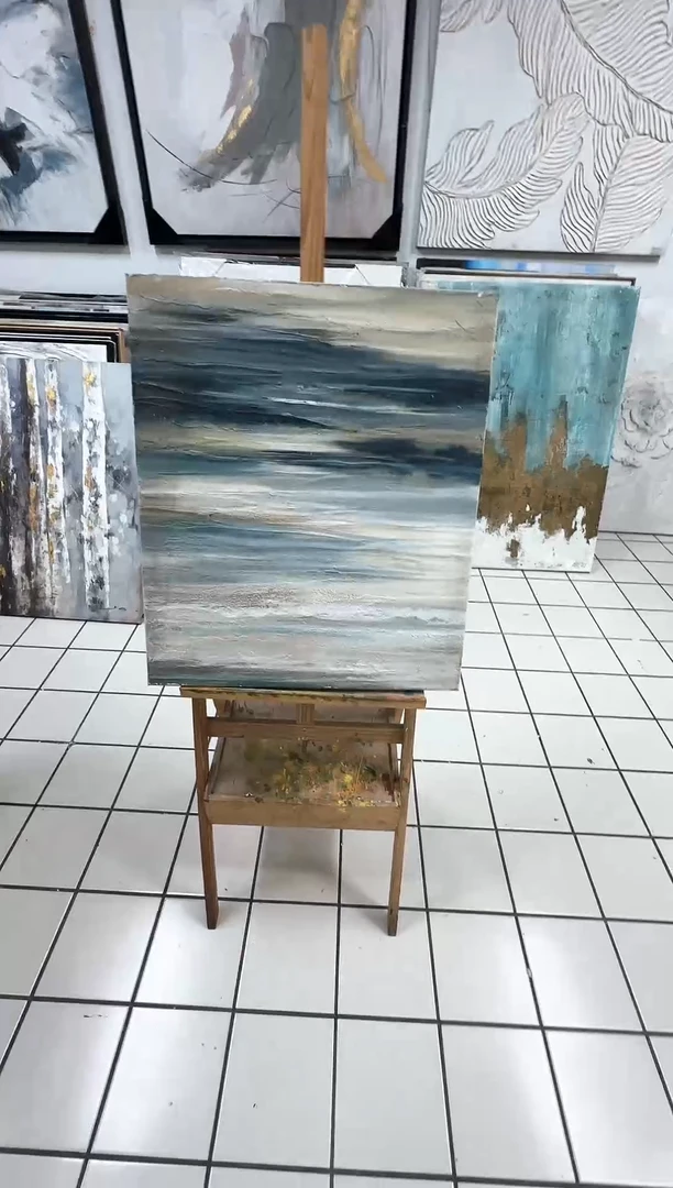 168现代艺术装饰画油画60cm*80cm