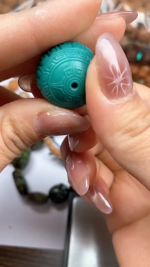 【闪购商品】绿松石珠宝奇石合金绿松石