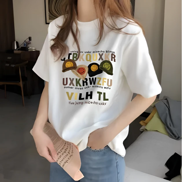 【爆款】2025款重磅纯棉网红百搭男女同款韩版夏纯色季t恤半袖T恤