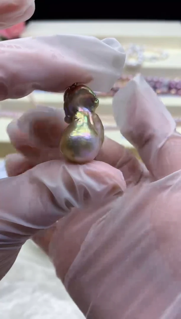 【闪购商品】淡水珍珠吊坠(不含链)未镶嵌淡水珍珠吊坠